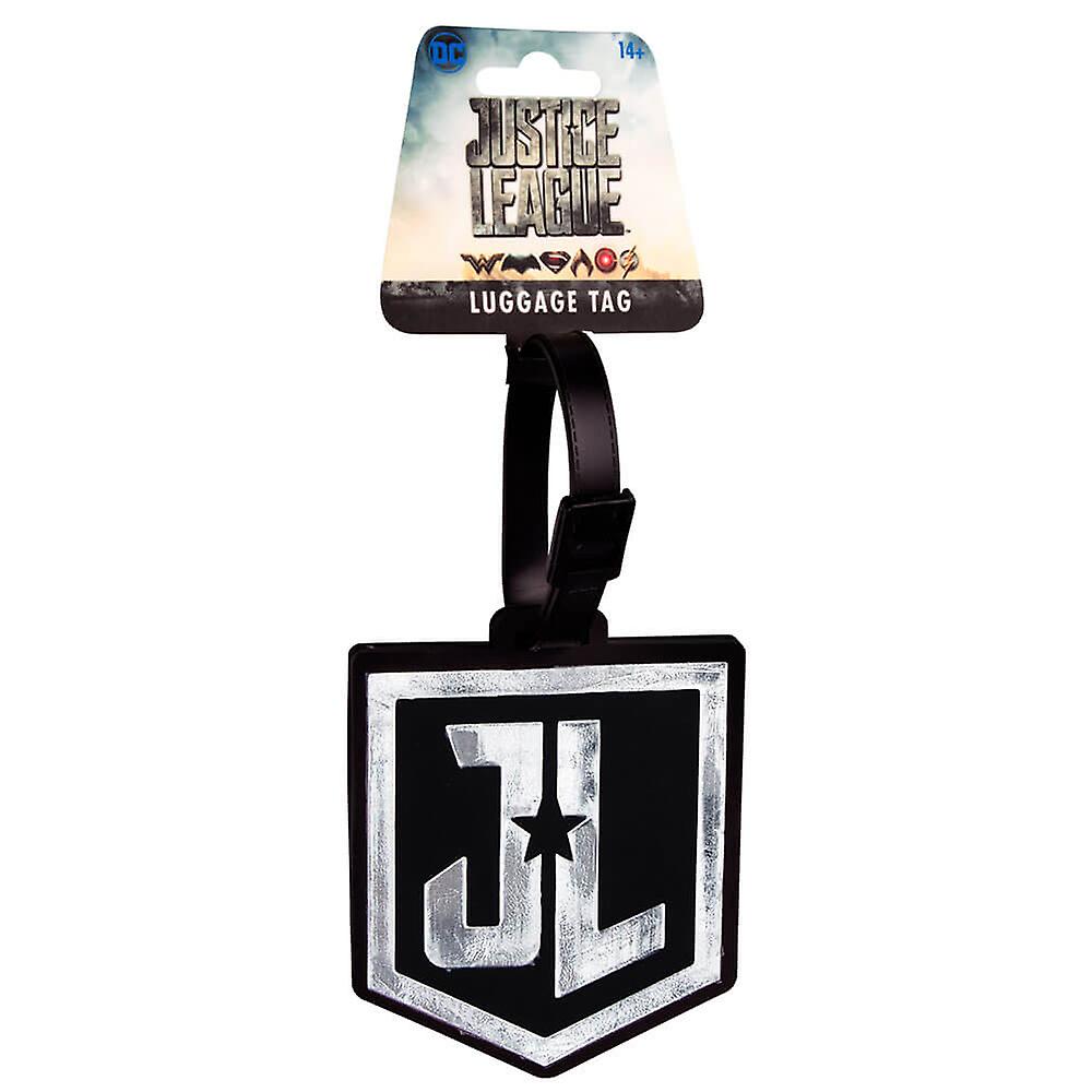 Justice League Movie Logo Luggage Tag Ikon Collectables Backpack Clip