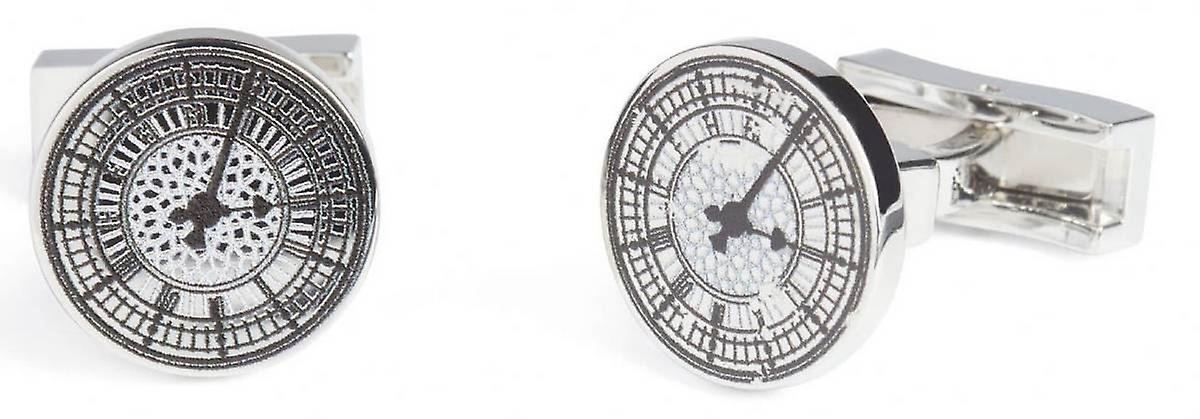 Simon Carter Clock Face Cufflinks - Silver