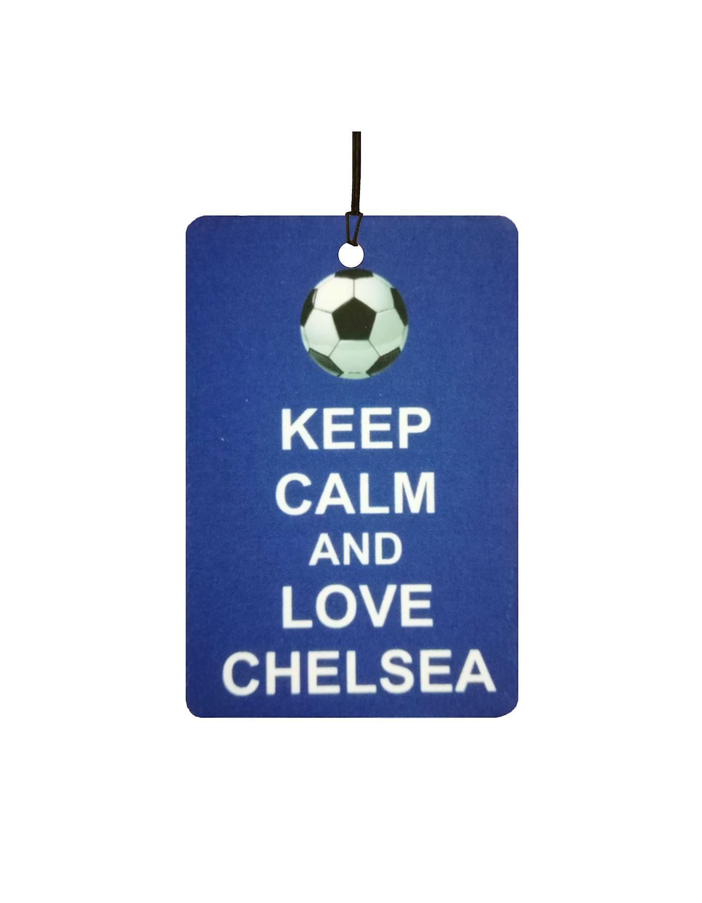 Keep Calm And Love Chelsea Car Air Freshener
