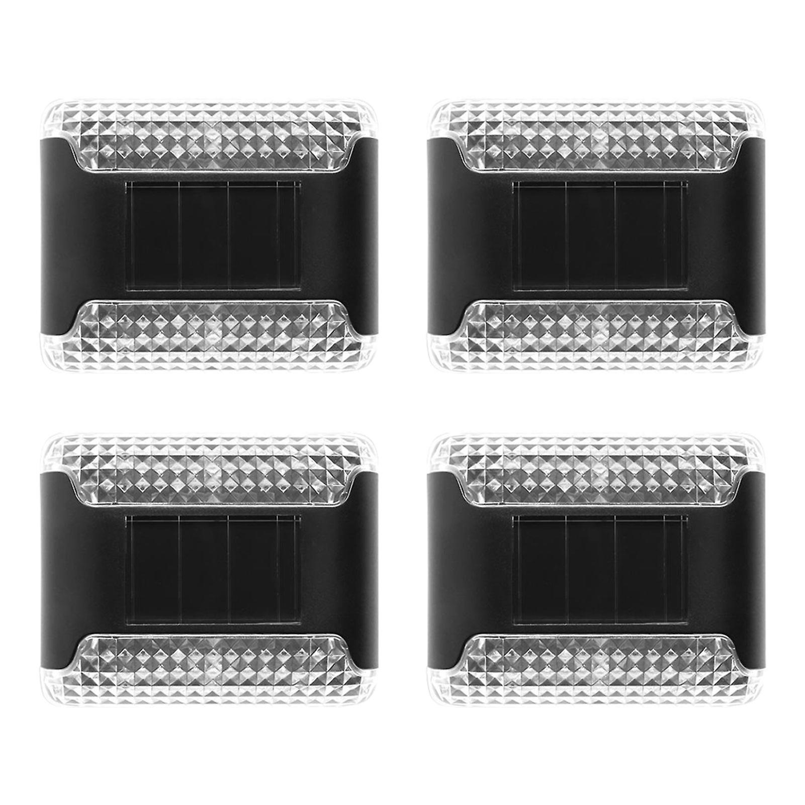 Garden Landscape Step Deck Lights Waterproof Rainproof 4 Pieces Lamps For Walking Security Road Path