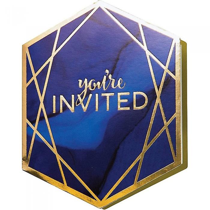 Invitations Creative Party Foil (Pack de 8)