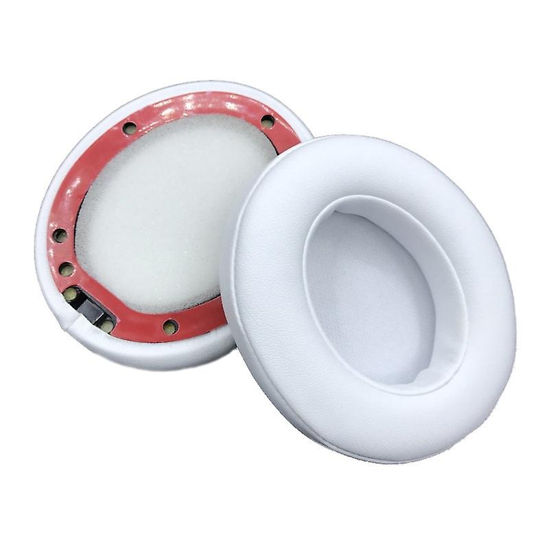 2 PCS Headphone Sponge Earmuffs, Color: White White