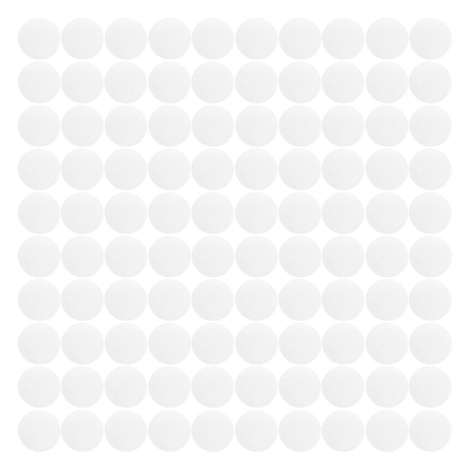 100 Pcs Round Baking Paper Safe Waterproof Non Greasy Hole Free Cake Pan Baking Liners S