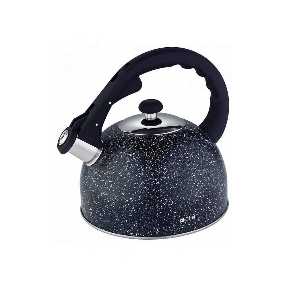 Kinghoff kettle with whistle 2.6l Marble 7722