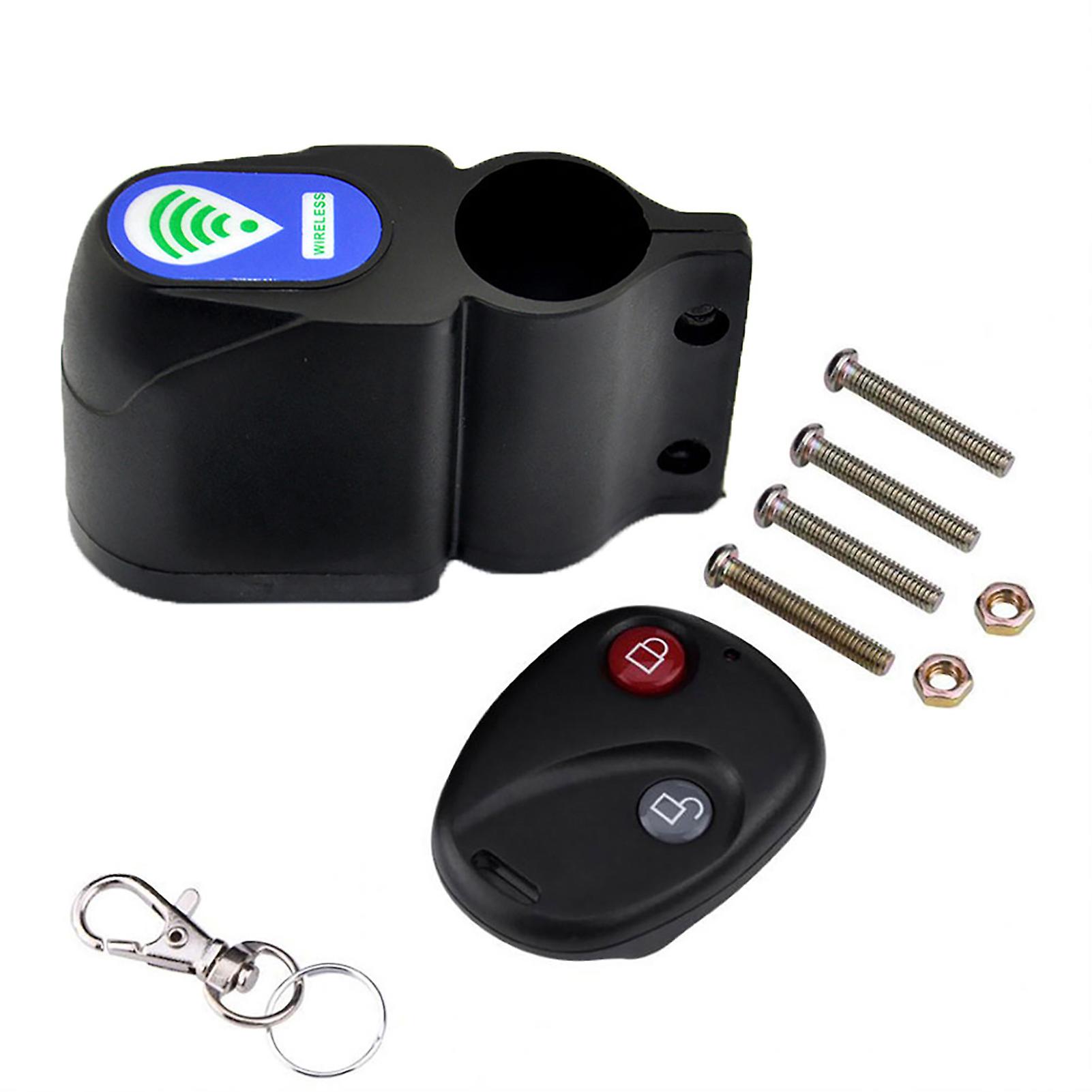 Mountain Bike Bicycle Anti-Thef Security Alarm Lock Sound Alert with Remote Control