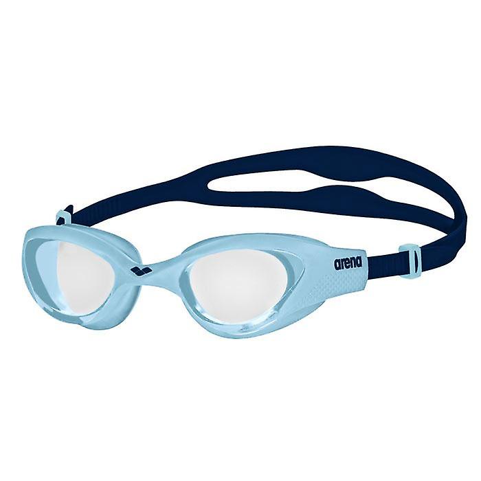 Arena The One Junior Goggles - Clear / Cyan / Blue - Unisex