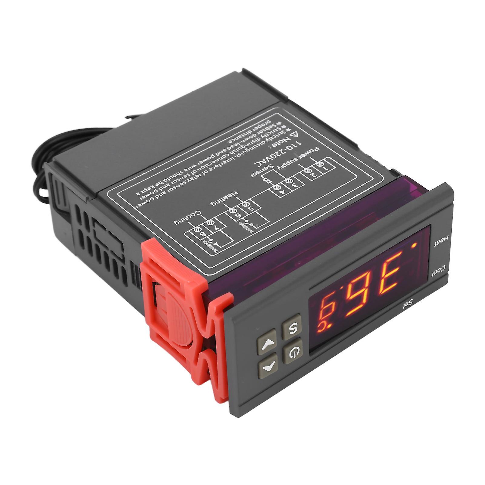 STC 1000 Temperature Controller Digital Thermostat Control Module for Fermenters Refrigerators 110 to 220V AC