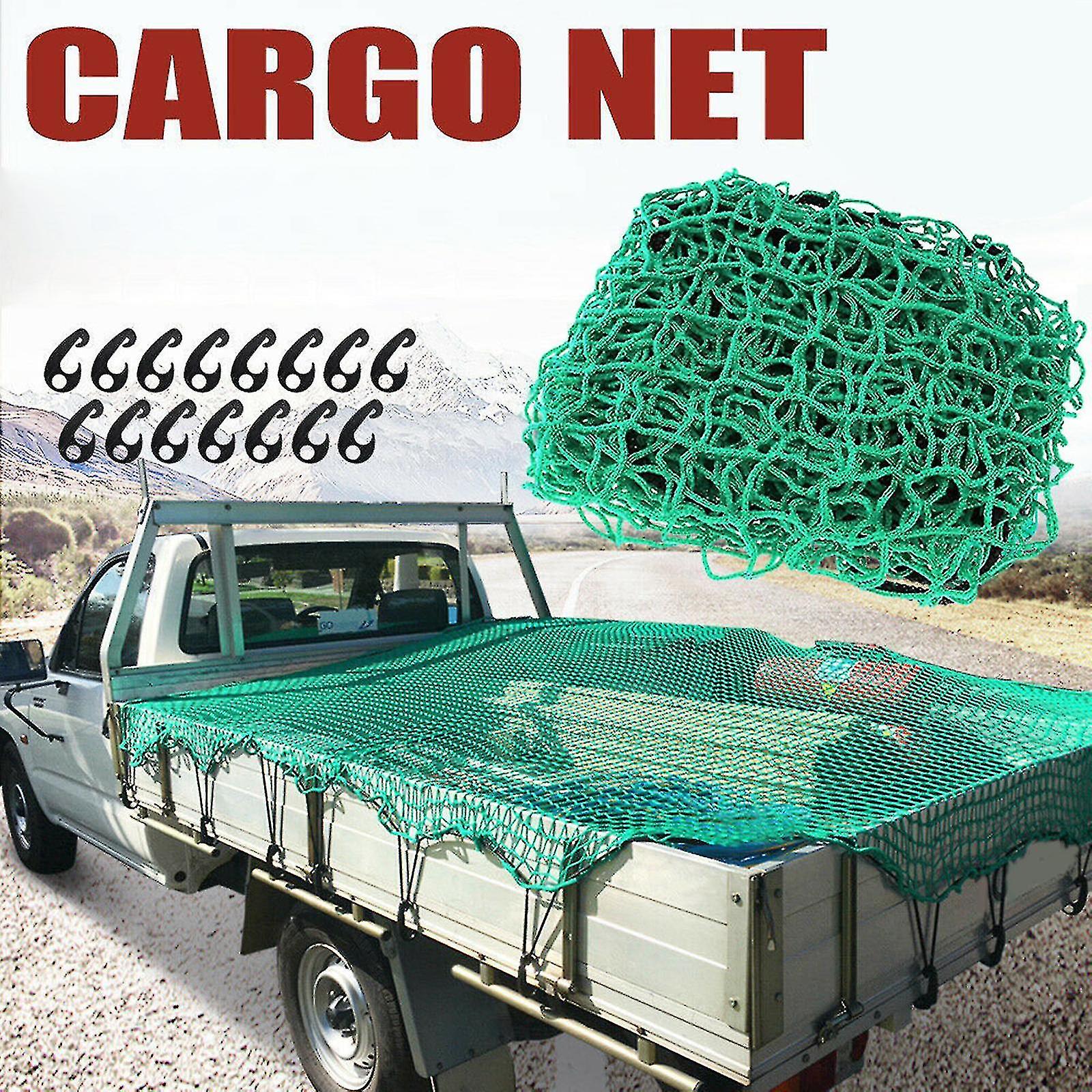 Heavy Duty Cargo Net Adjustable Mesh Net Truck Bed Cargo Net For Trailer-hao