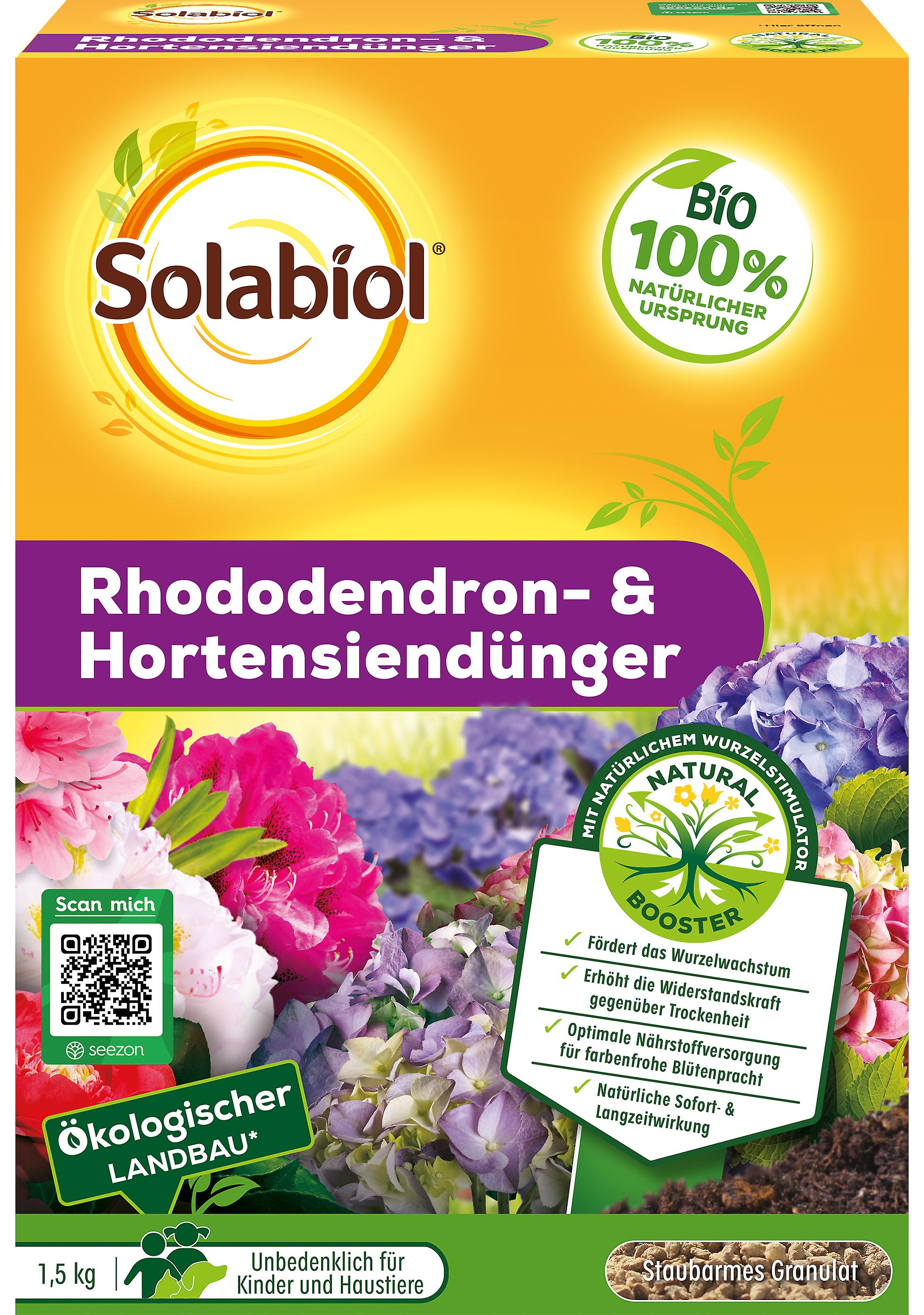 SOLABIOL® シャクナゲ&アジサイ肥料, 1.5 kg