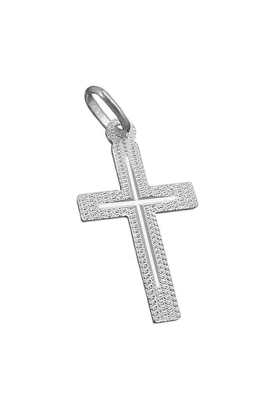 Pendant 23x13mm Cross Diamond Silver 925 - Gl90973