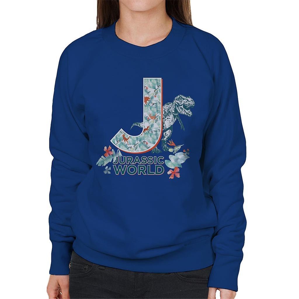 Jurassic Park Floral J Women's Sweatshirt