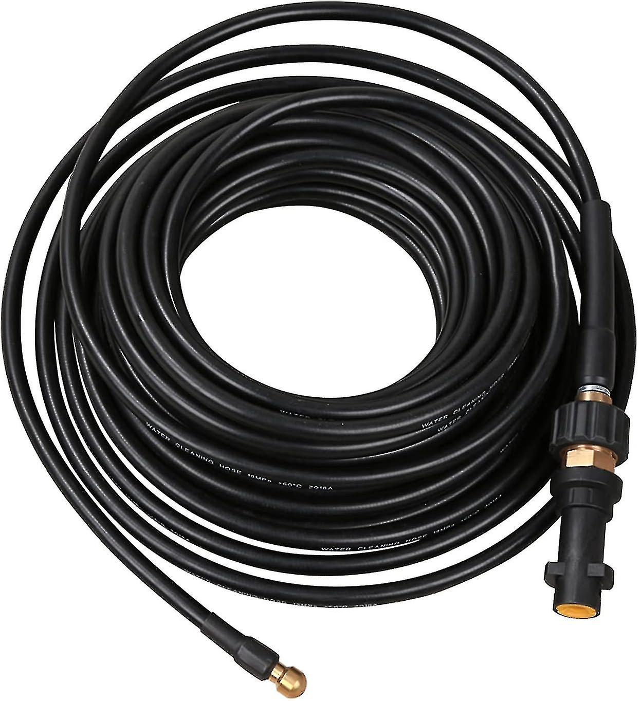 Pipe Cleaning Hose, 20 M, 180 Bar, High Pressure Hose With Adapter, Pipe Cleaning Set For Krcher Pressure Washer [xc]