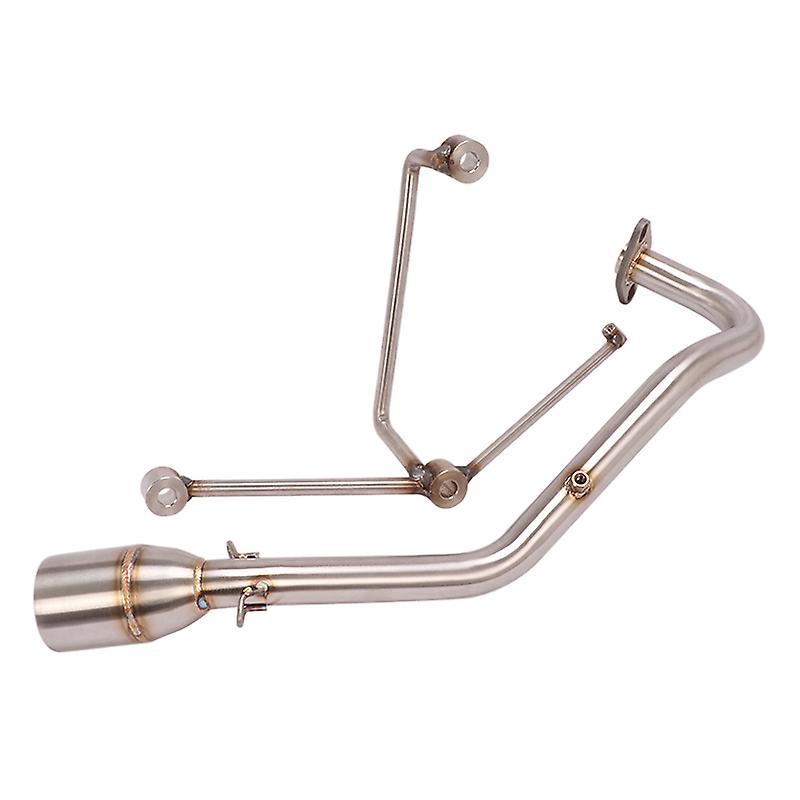 Für sym cruisym 150 sym cruisym 125 cruisym150 motorrad auspuff anlage flucht modifizieren front link rohr verbindung 51mm schall dämpfer