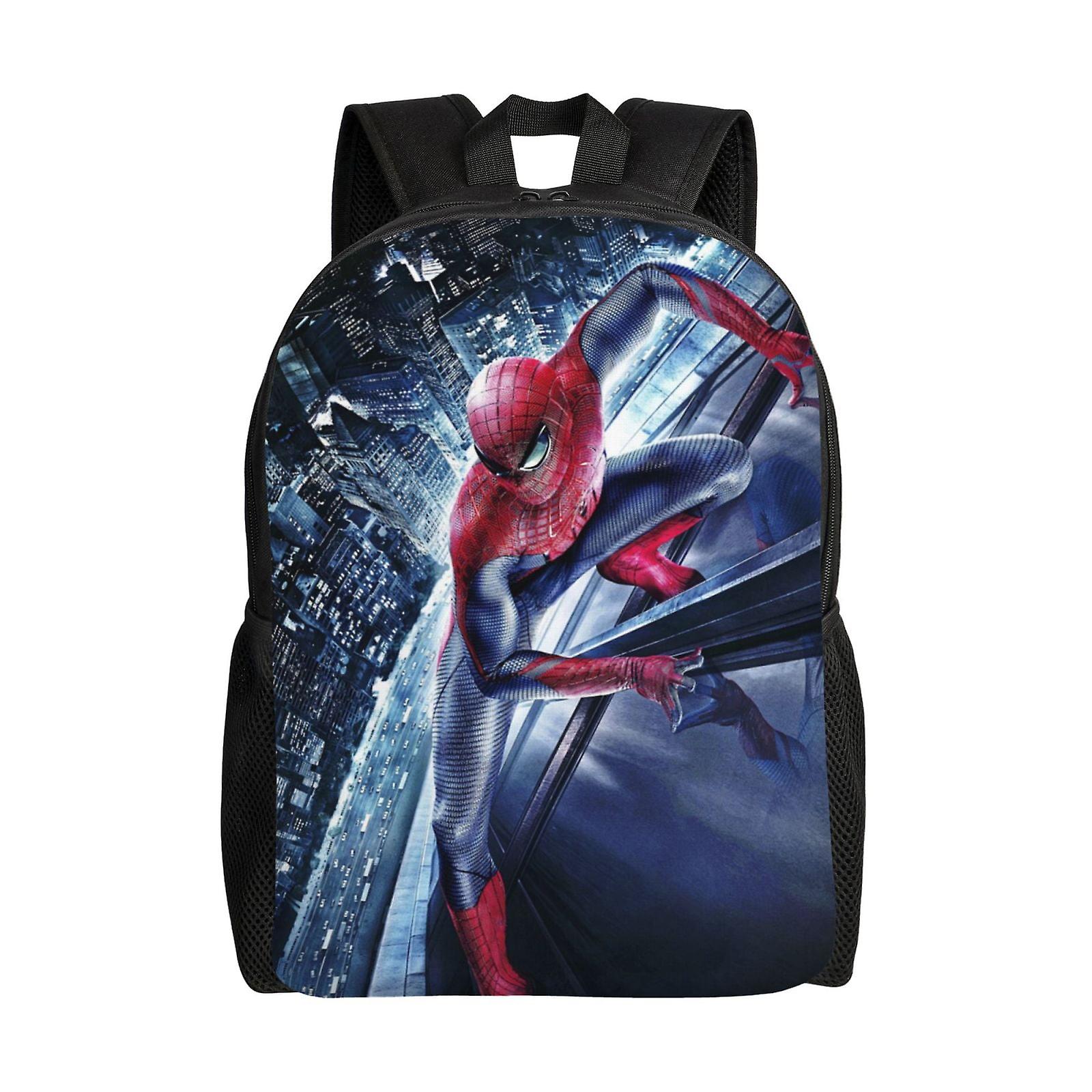 Spider-Man Kid Backpack School Bag Elementary Students Bookbags