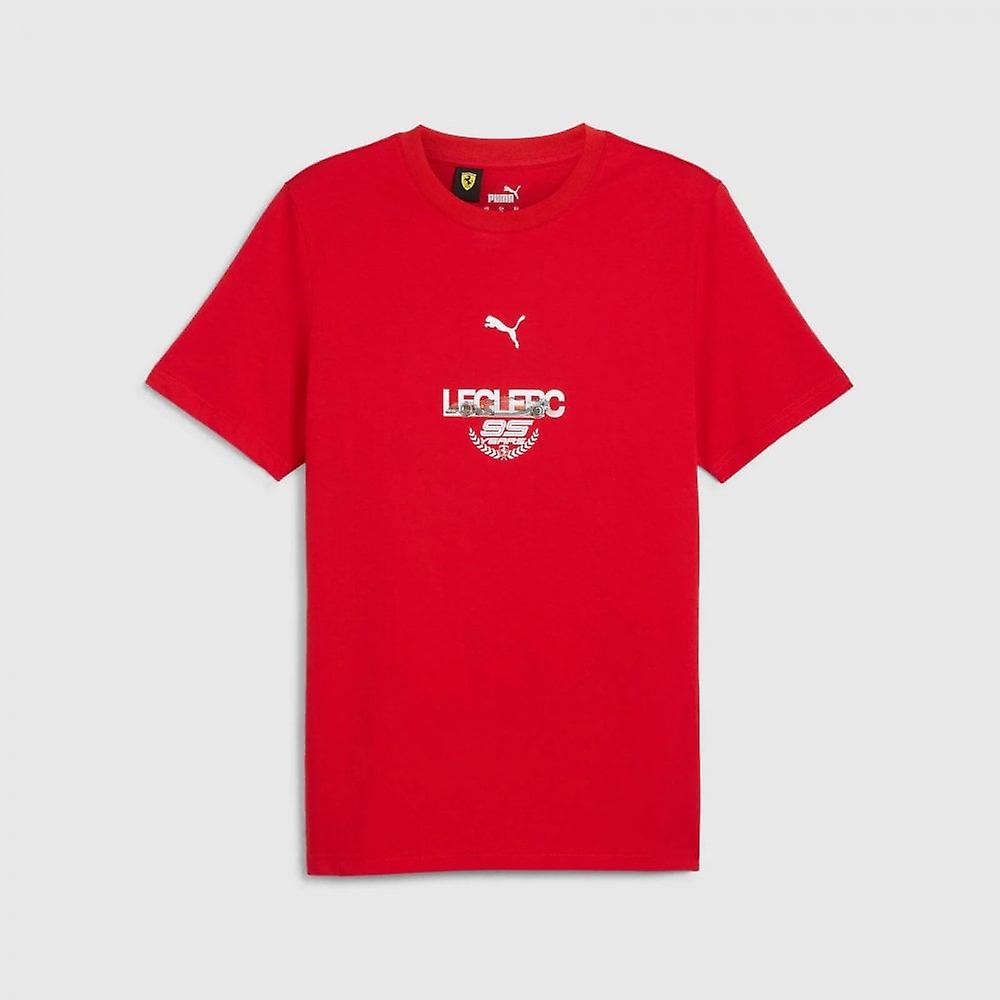 Scuderia Ferrari F1 95 Years Charles Leclerc T-shirt