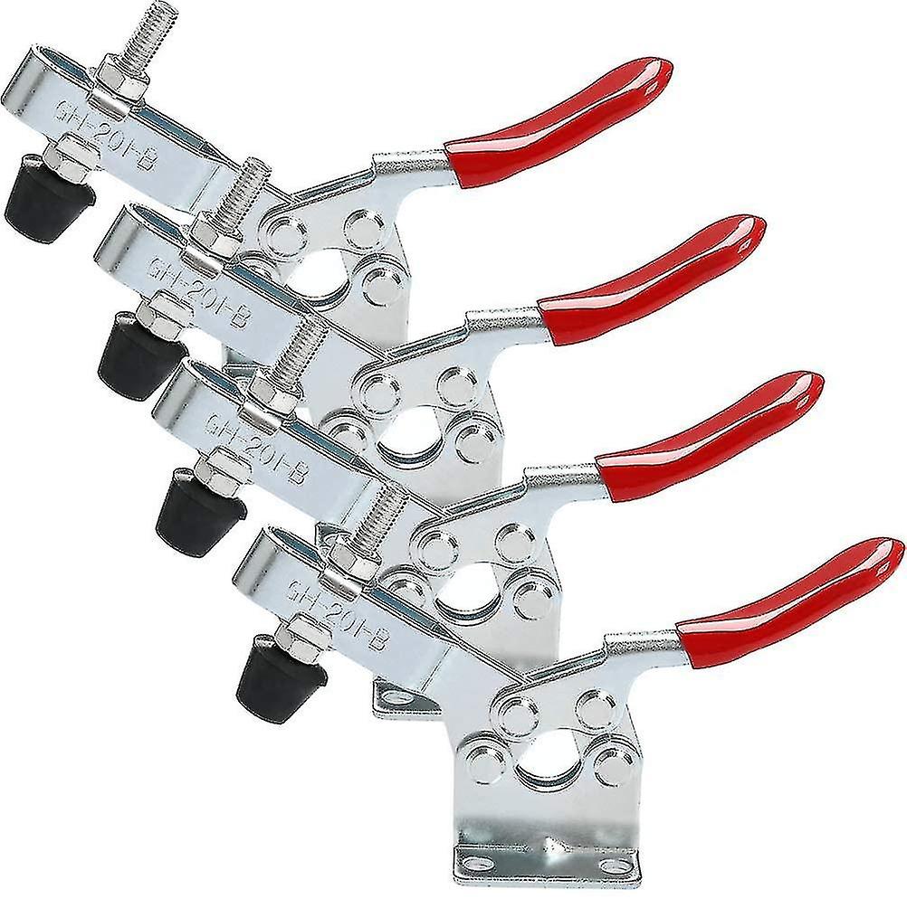 4pcs Knee Brace Clamp, Toggle Clamping Device, Hand Tool, Holding Capacity