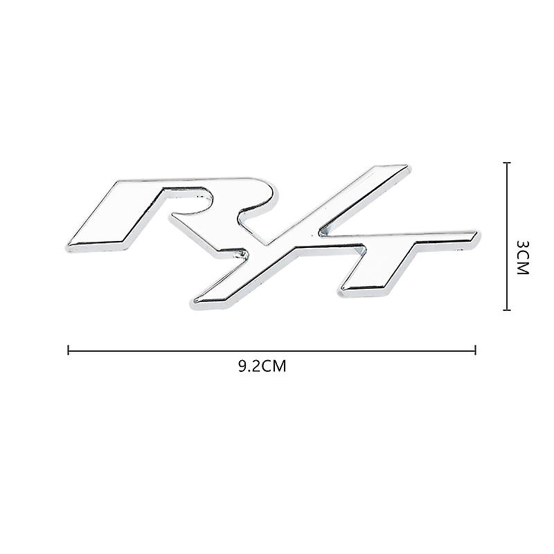 3d Metal R/t Logo Rt Emblem Car Styling For Dodge Ram Journey Charger ...