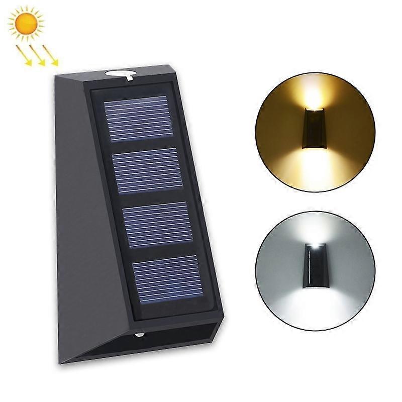 2 PCS Solar Garden Wall Light