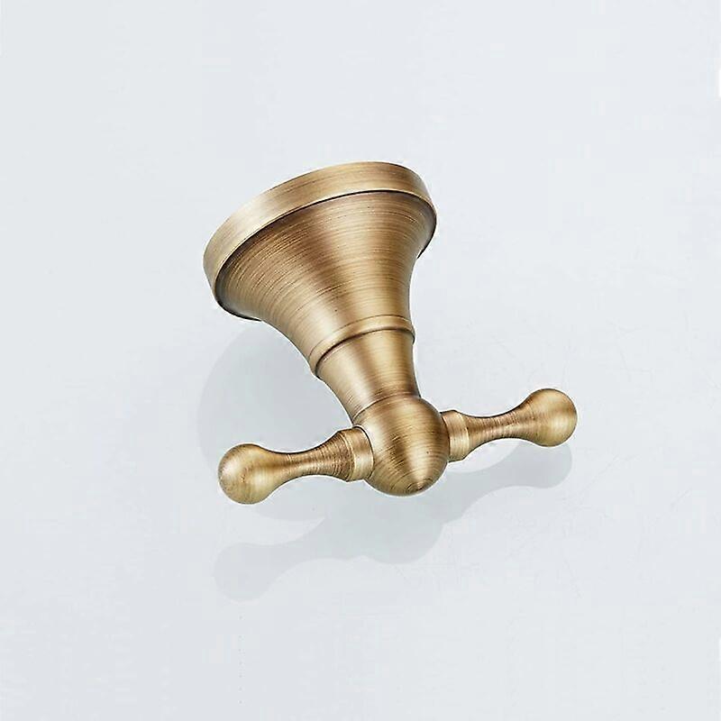 Vintage Brass Towel Hooks Wall Mounted Bathroom Towel Hooks Antique ...