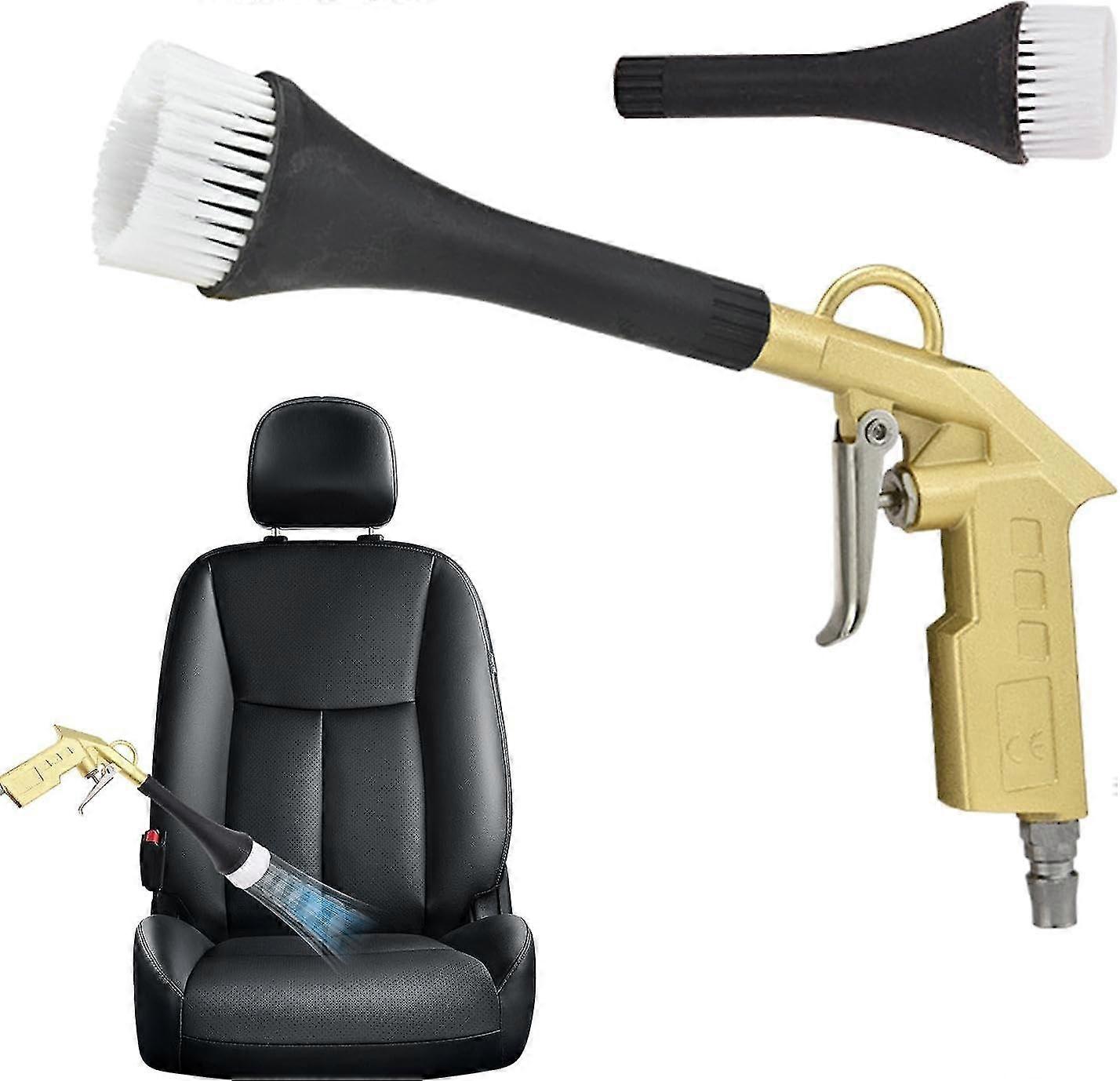 منفاخ هواء السيارة ، منفاخ هواء السيارة - منفاخ هواء منظف داخلي - منفاخ هواء مجفف السيارة ، لمقعد سجاد تنجيد السيارة ، أداة