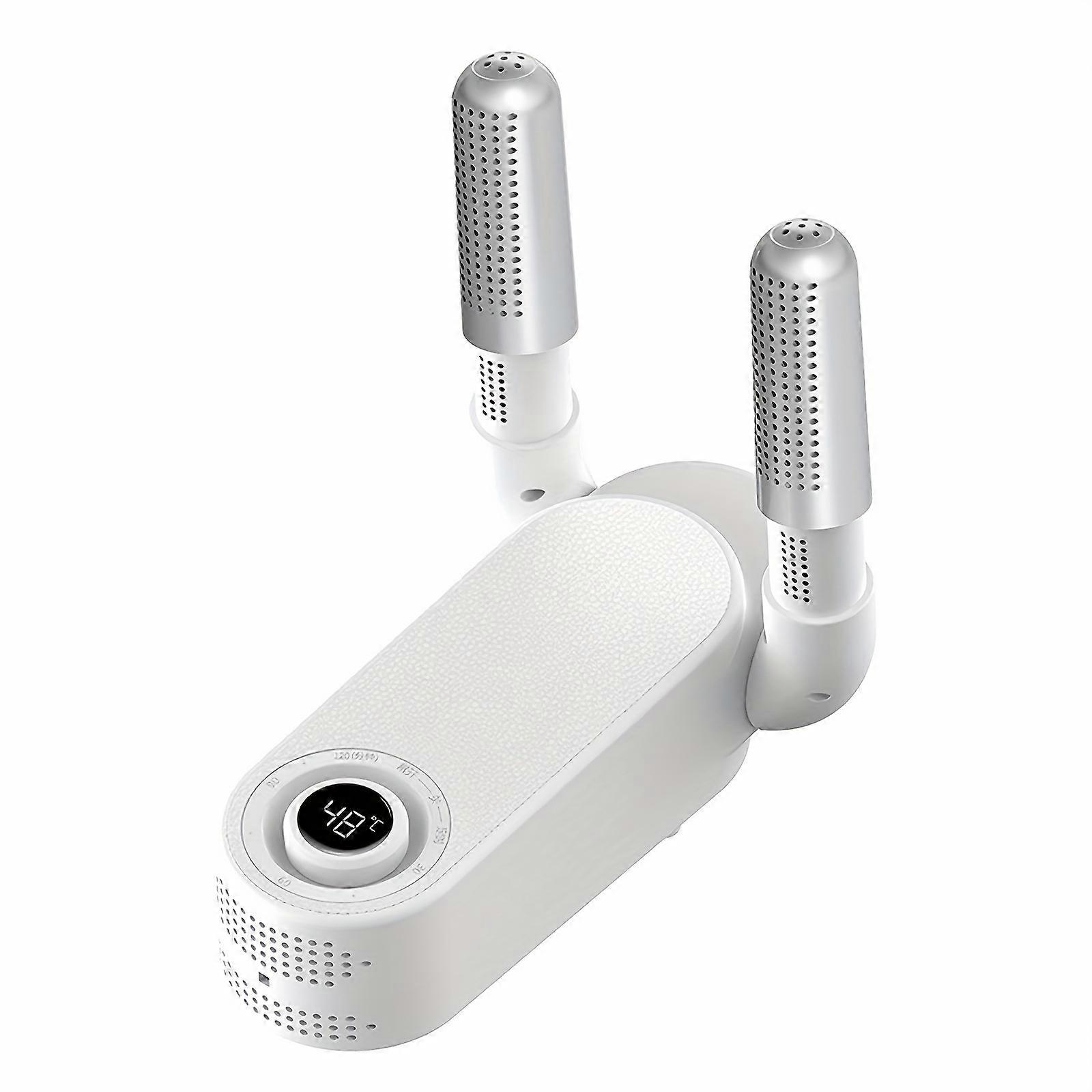 Advanced Copper Alloy Intelligent Timing Shoe Dryer - Adjustable Telescopic Design, Constant Temperature Heat Drying, Foldable, Portable, US Plug, 110