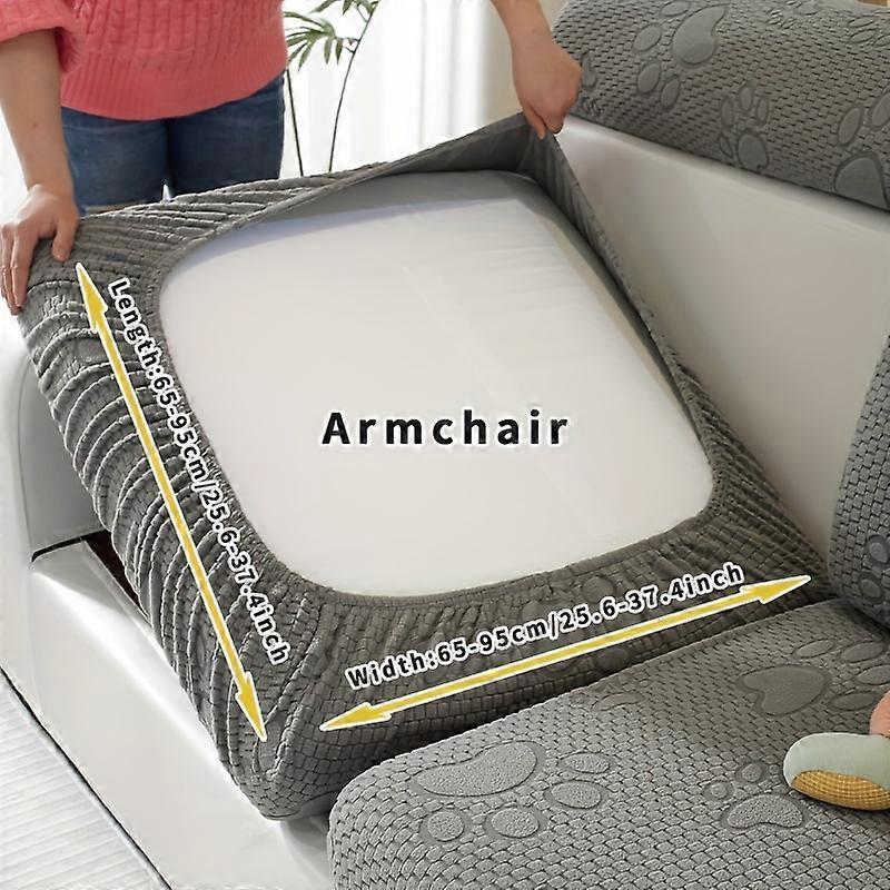 1pc Elastic Sofa Slipcover, Non-slip Sofa Cover, Couch Cover Four Seasons Universal Furniture Protector For Bedroom Office Living Room Home Decor