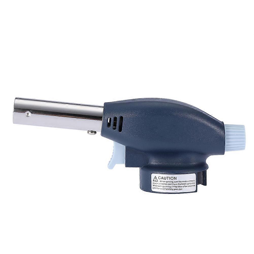 Automatic Electronic Ignition BBQ Cooking Kitchen Lighter Flamethrower (Blue)