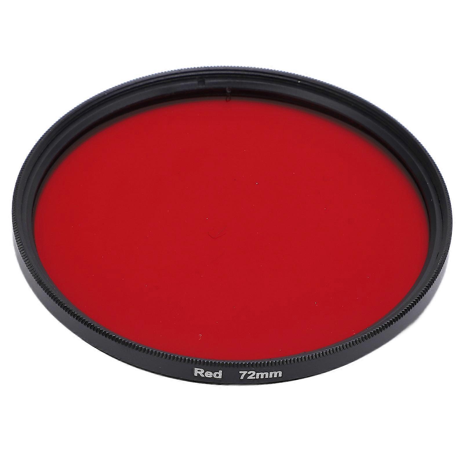 Red Camera Lens Filter High Definition Camera Red Full Color Lens Filter For Nikon Dslr Camera