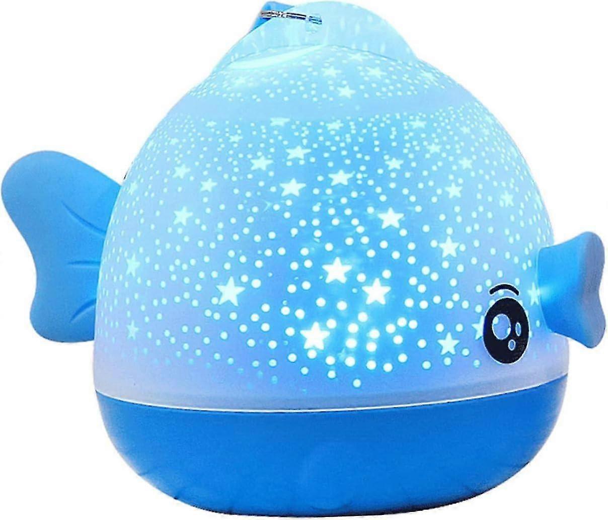 Romantic Rotating Starry Sky Projector Lamp Gypsophila Starry Remote Control Color-changing
