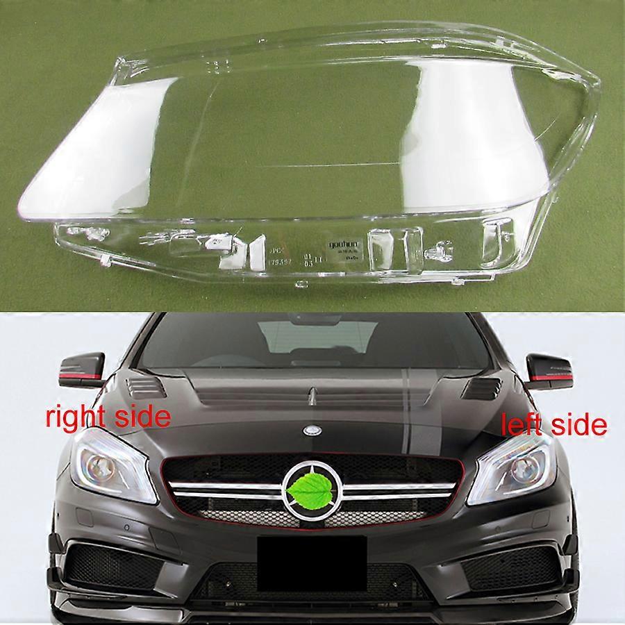 For 2012-2016 Benz W176 A-Class A180 A200 A260 A45 AMG Headlamps Cover Transparent Lampshade Headlight Shell Plexiglass