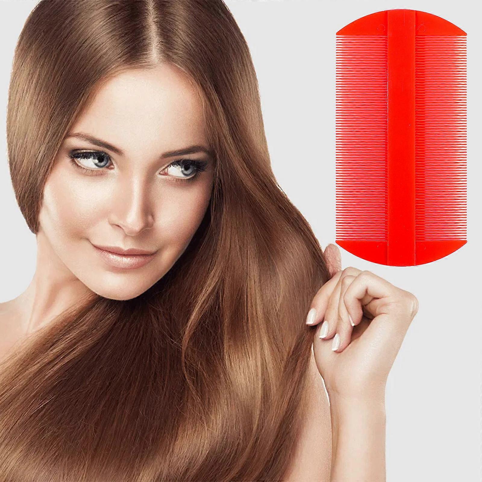 이 빗 미세 치아 양면 이 빗 벼룩 빗 애완 동물 머리 비듬 빗 스테인레스 스틸 이 빗 전문가 이 빗 금속 이 제거 공동