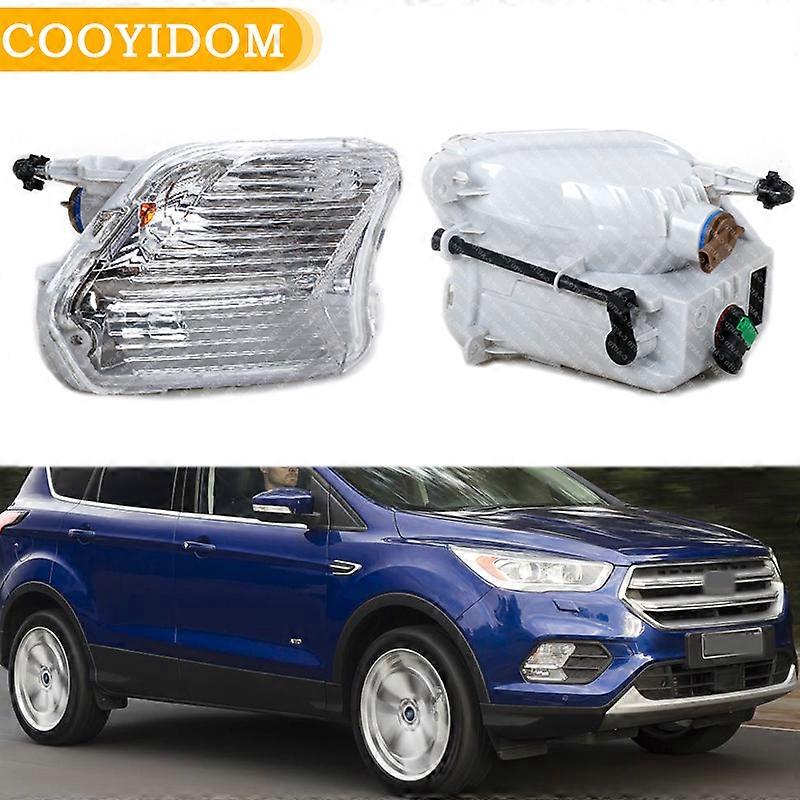 Car Front Fog Lights Turn Signal Lamp For Ford Escape Kuga 2017 2018 2019 Replacement Car Light Assembly With Bulb