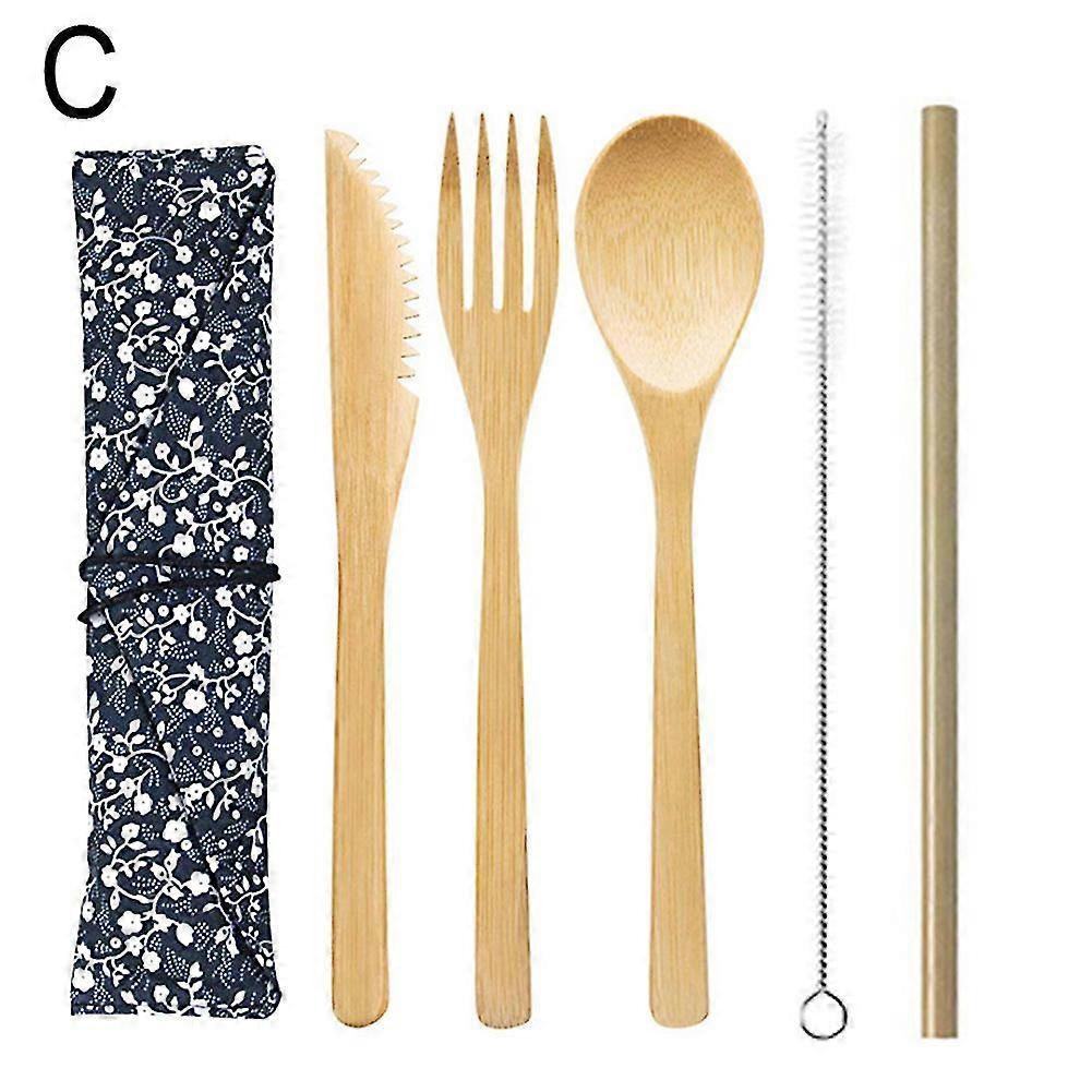 1 Set Spoon Fork Convenient Environmental Protection Cutlery For Kitchen