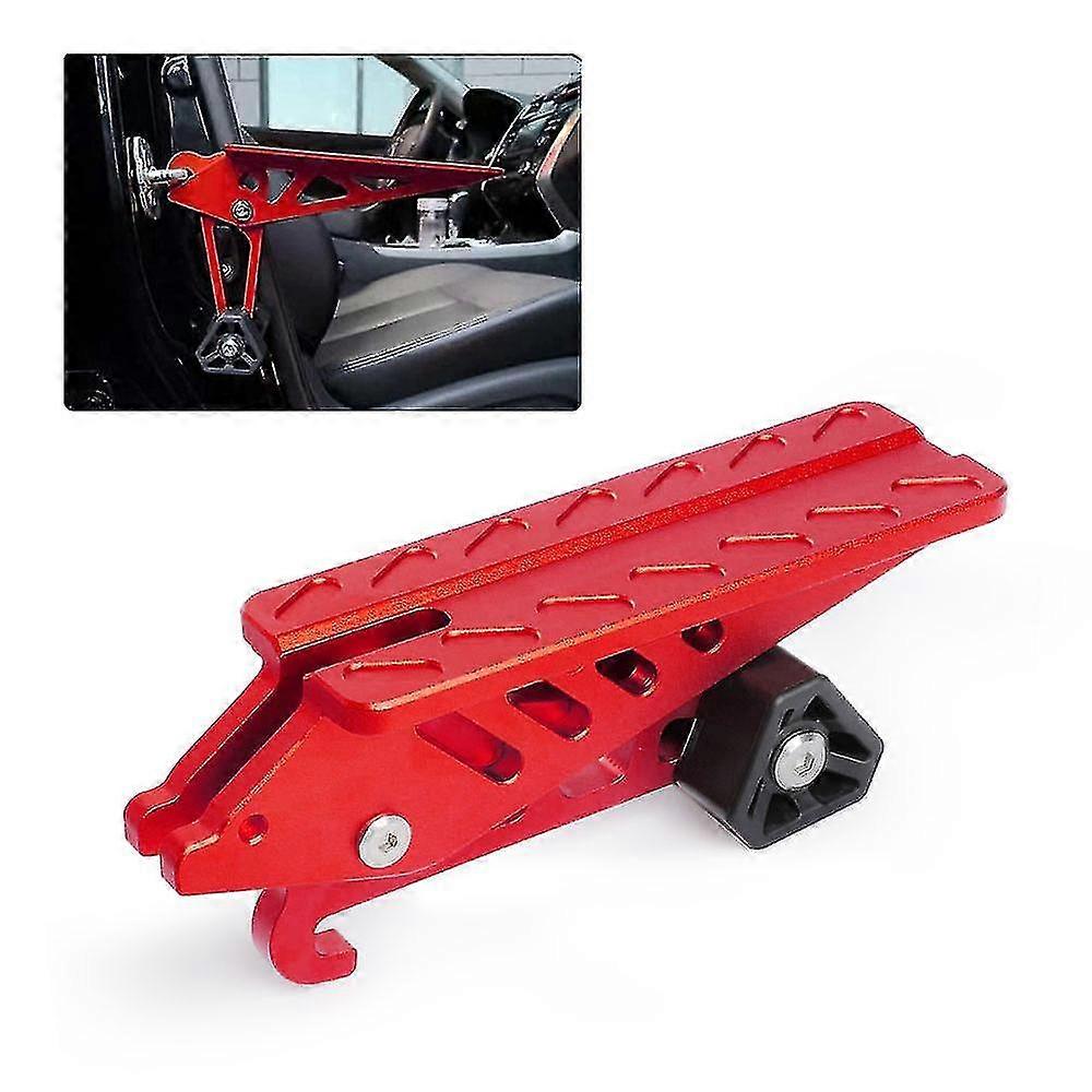 2022 400 Lbs Car Door Step Aluminium Auxiliary Foot Pedal Car Foldable Roof Rack Step Auto Car Door Step Universal Latch Hook