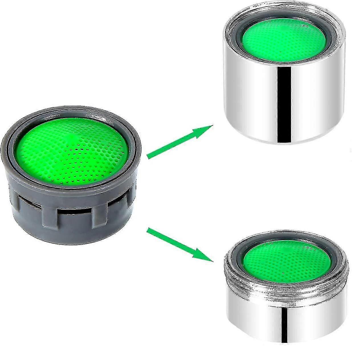 12 Pieces Faucet Aerators Water Faucet Aerators Faucet Flow Limiter Sp