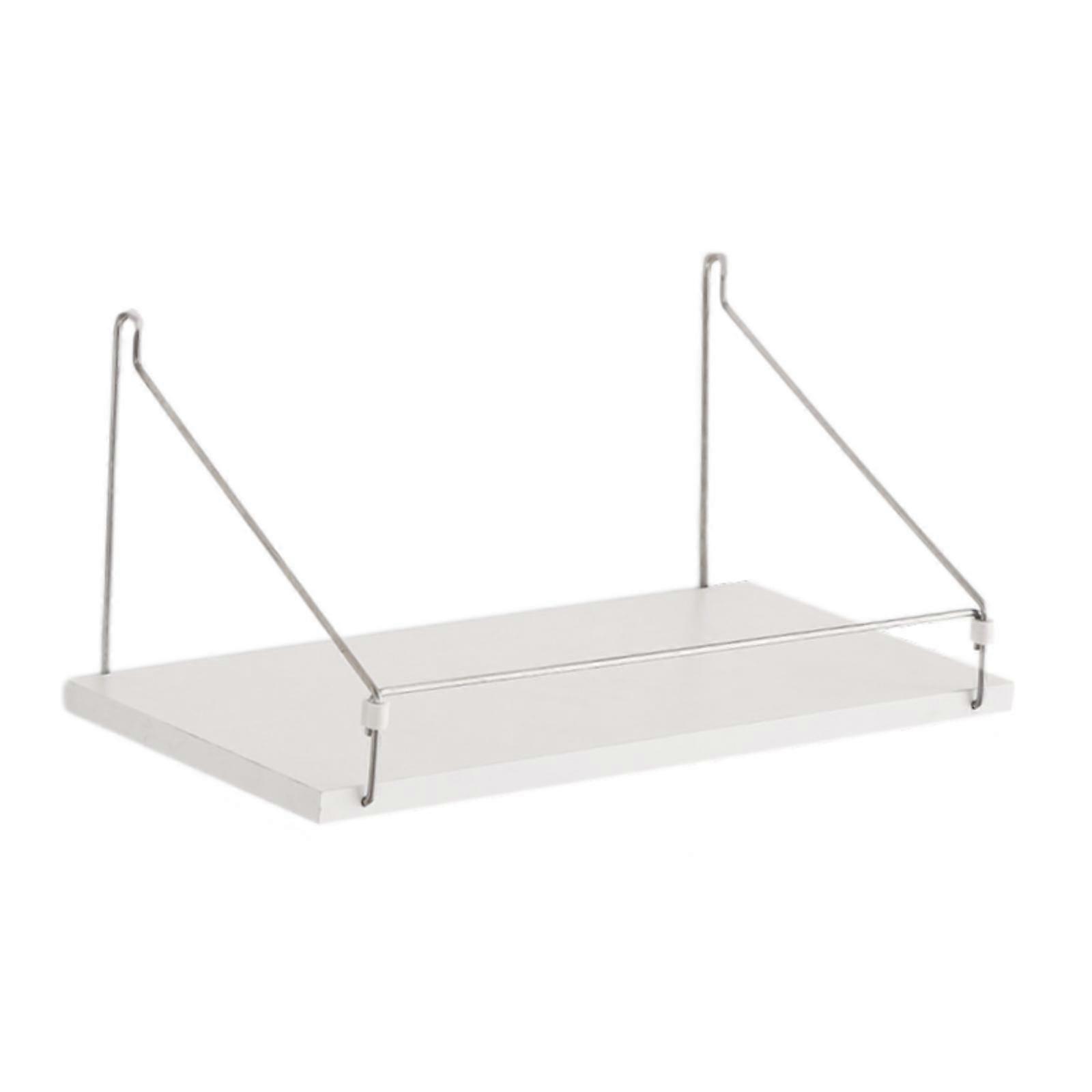 Projector Wall Mount Floating Shelf Projector Shelf for Game Room Study Room White