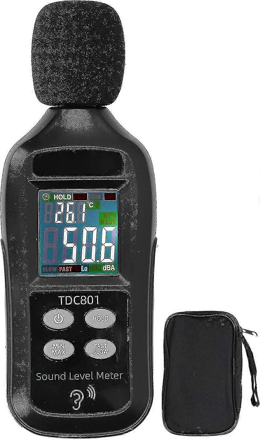 Portable Digital Sound Level Meter 35db-135db Decibel Meter Lcd Display Digital Sound Level Meter Monitor Tangrui