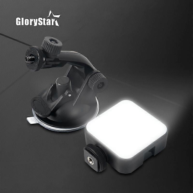 W36 Mini LED Video Live Stream Light 1200mAh Battery Photographic Lighting for Smartphone Tablet Laptop Notebook Vlog Fill Lamp