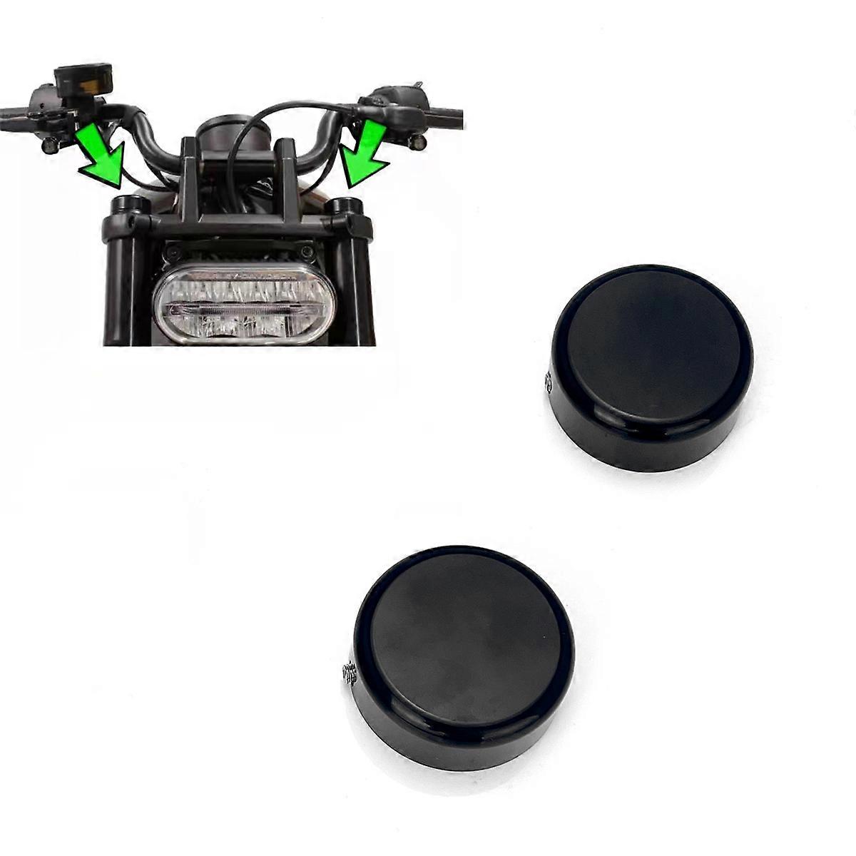 Copri Stelo Forcella Superiore Moto Nero Per Harley Sportster S 1250 RH1250 S 2022 2021