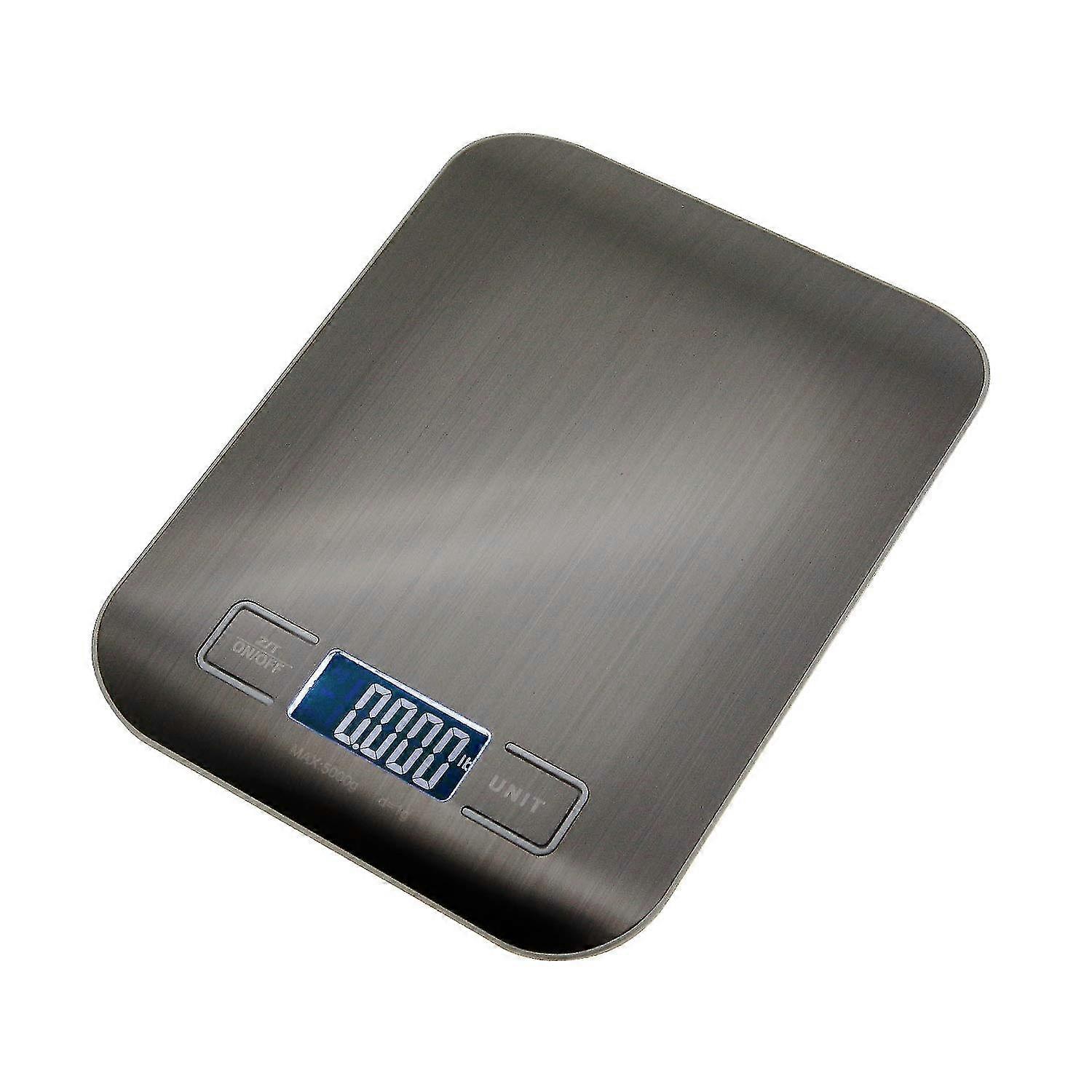 Stainless Steel Kitchen Scale Electronic Scales Digital Food Scale For Cooking With Precision Weighing Measuring Unit Conversion Switch G/kg/lb/oz/ml/