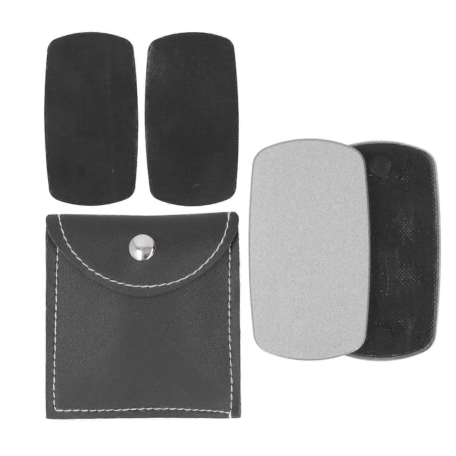 Metal Push Slider Toy Smooth Surface Anxiety Relief Aluminium Alloy Magnetic Fingertip Push Slider Toy for Office Bus Silver