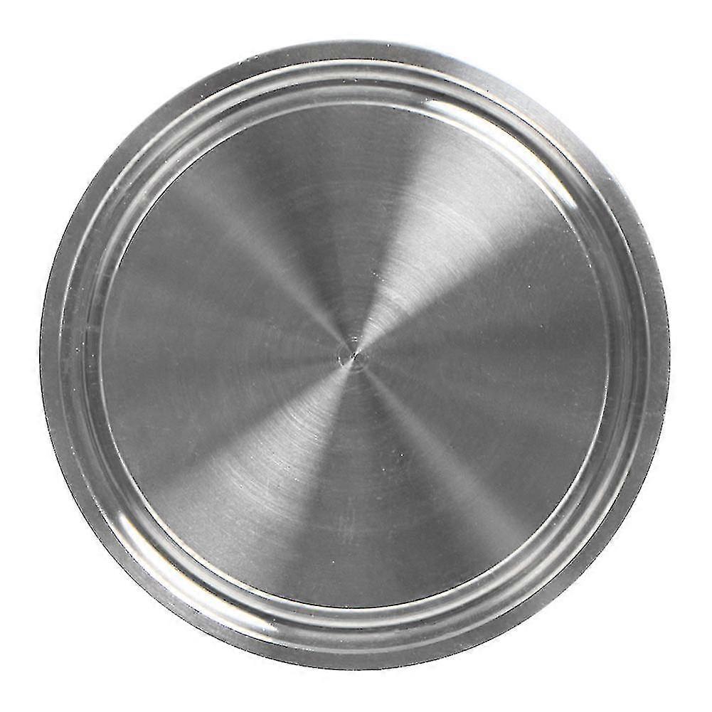 rustfritt stål solid sanitær endehette passer 2inch tri klemme ferrule flens