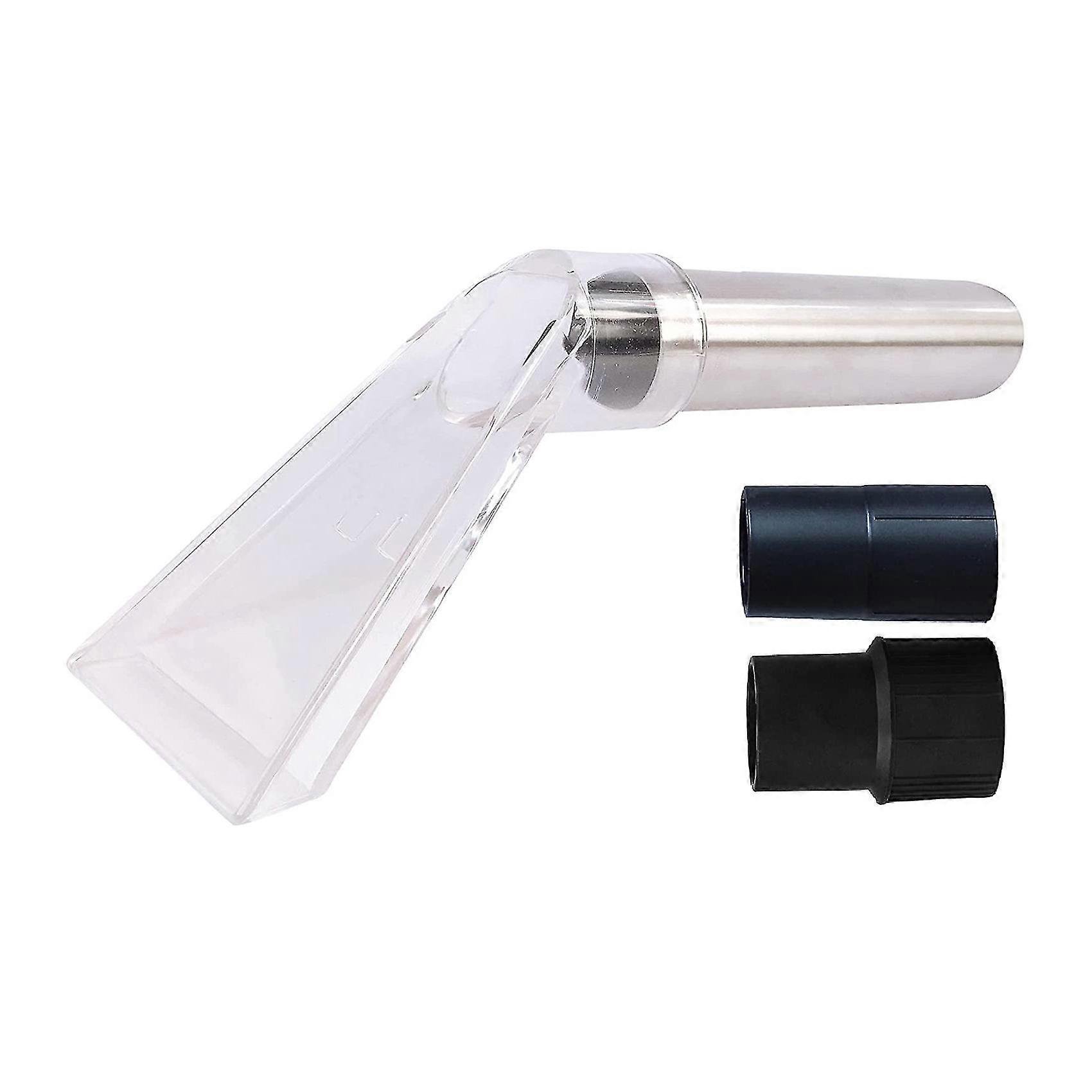 Extractor Tool Hand Wand With Clear Head For Upholstery & Carpet Cleaning, Car Detailing Vacuum Wan