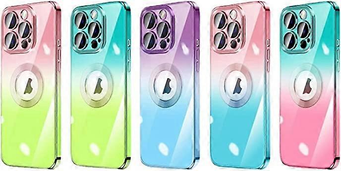 Case for iPhone 14/13/12 - New Version 3.0 Clear Lens Faded Color Case with Camera Protector for iPhone - MIL-Grade Drop Tested