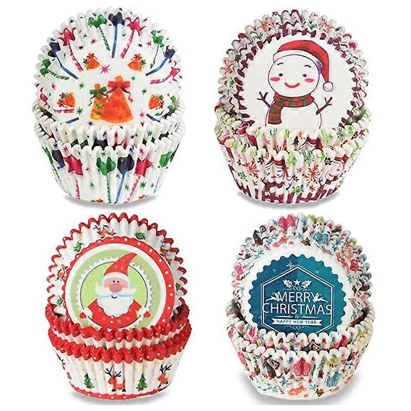 Pieces Christmas Cupcake Wrappers