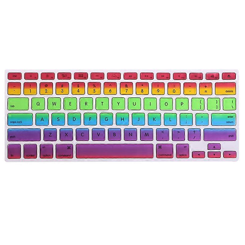 سيليكون لوحة المفاتيح غطاء واقي للجلد لجهاز Macbook Pro 13 "15"