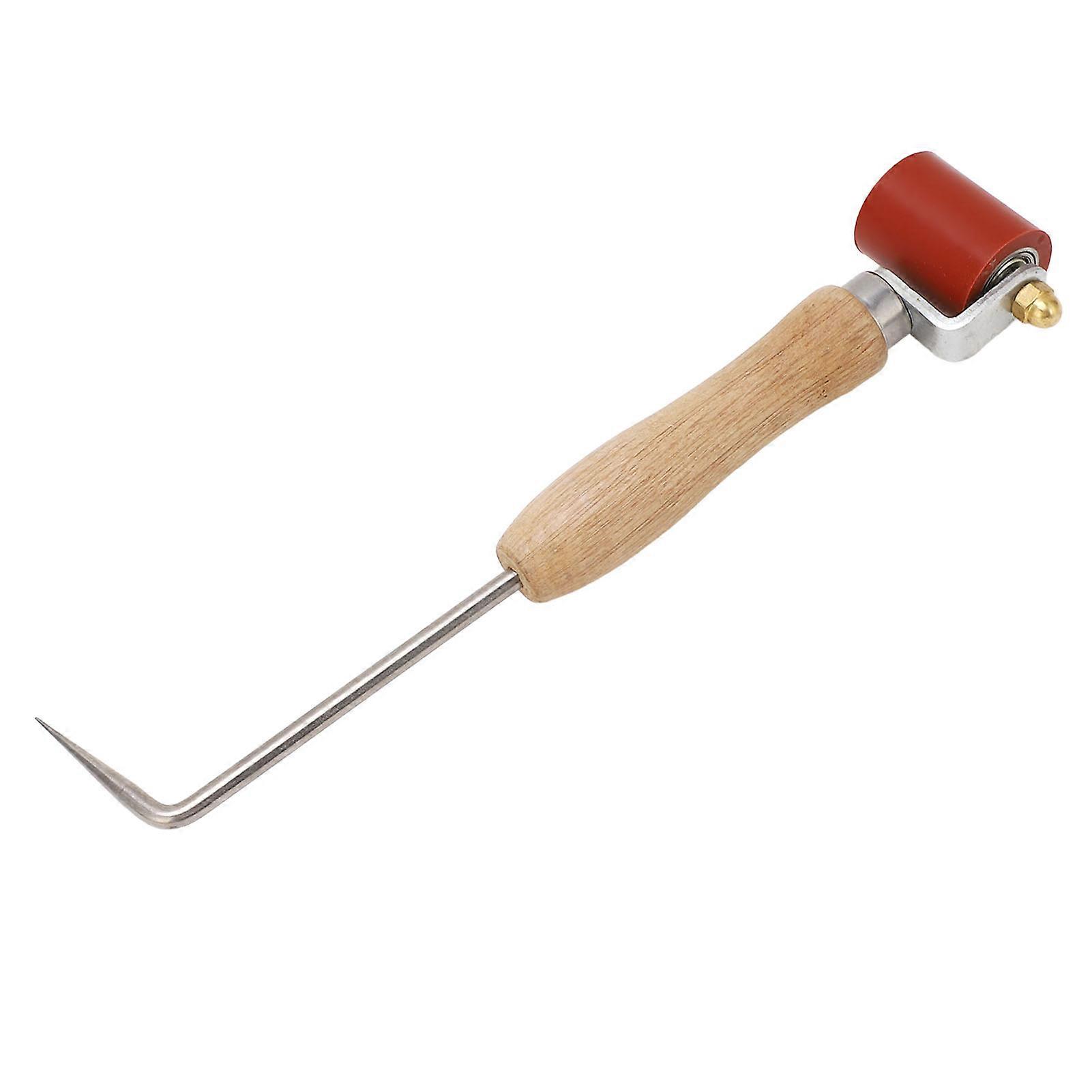 Flat Seam Roller Red Silicone 260 High Temperature Resistant 32mm Dismeter 40mm Width Press Edge Roller with Knitting