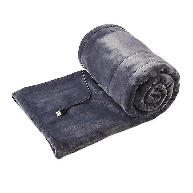 Heated Blanket Thickened USB Charging Large Heating Range Safe Using Firm Hem Heating Blanket for Sofa KAESI