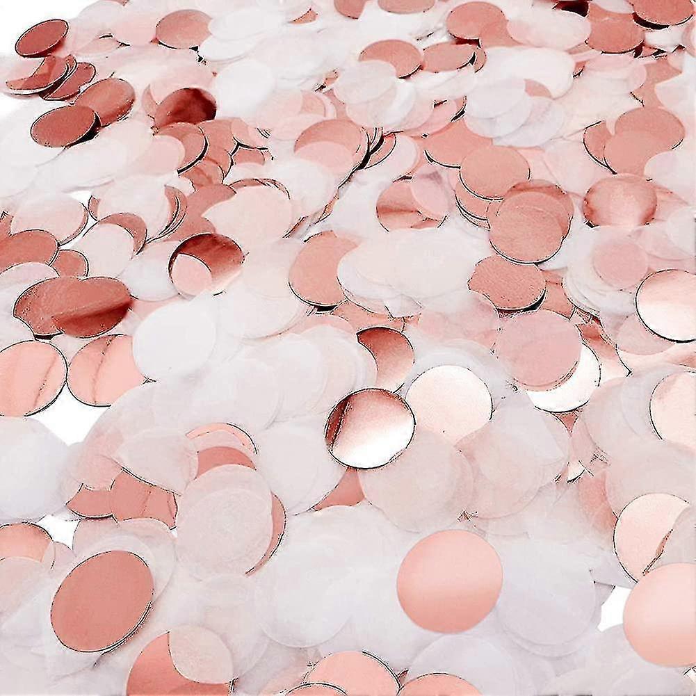 Rose Gold Dots Dot Sprinkles Table Decoration For Birthday Wedding Party