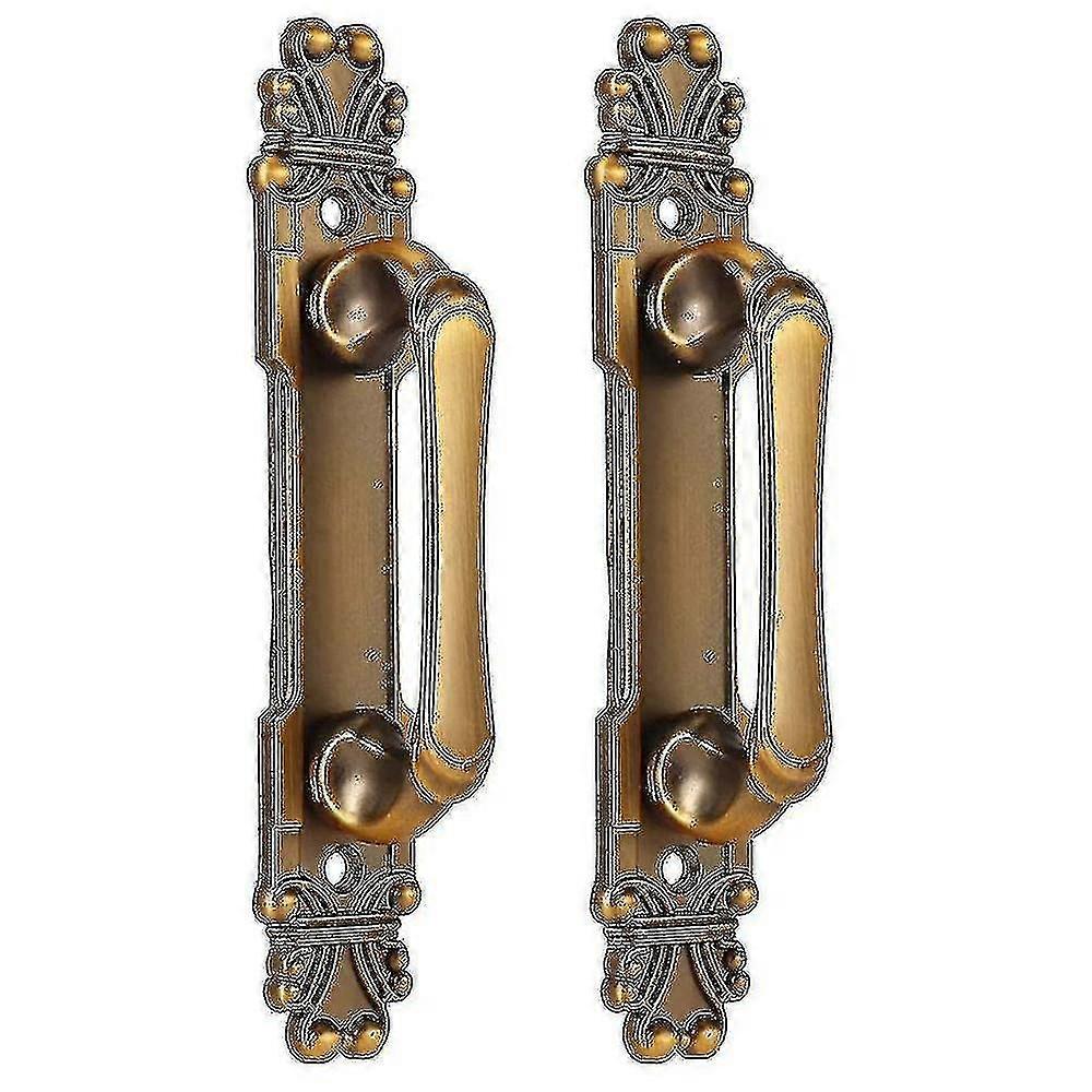 2 European Style Door Handles, Door Handle, Metal
